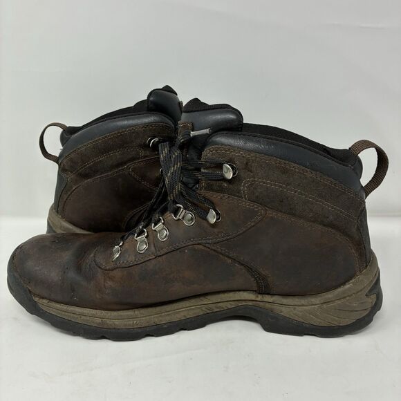 Timberland-Flume Waterproof Boot Men Size 12 Leather Brown 18128 main image 5